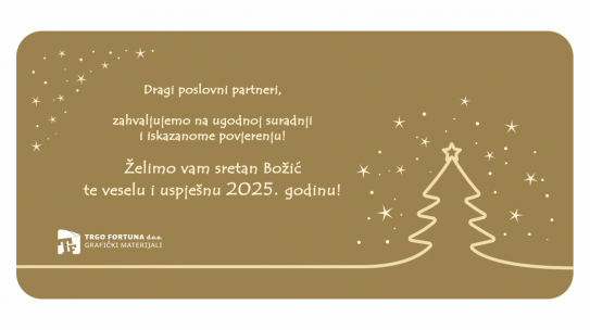 Sretna i uspješna 2025. godina!